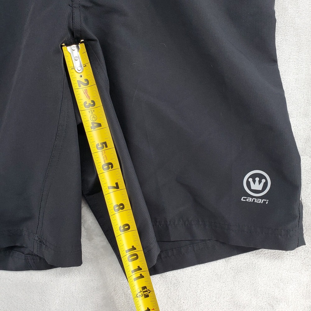 Canari Cycling Shorts Mens Large Black MTB - Picture 8 of 9